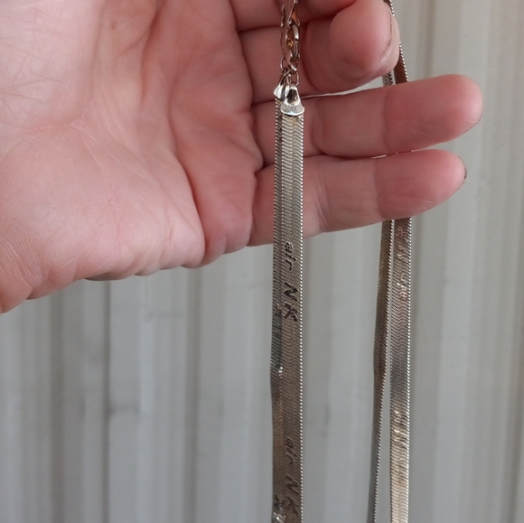 5mm Yellow Gold 18k PlatedSnake Chain 46cm "Air NK" Presumably by Harringbone.!! - Picture 4 of 5